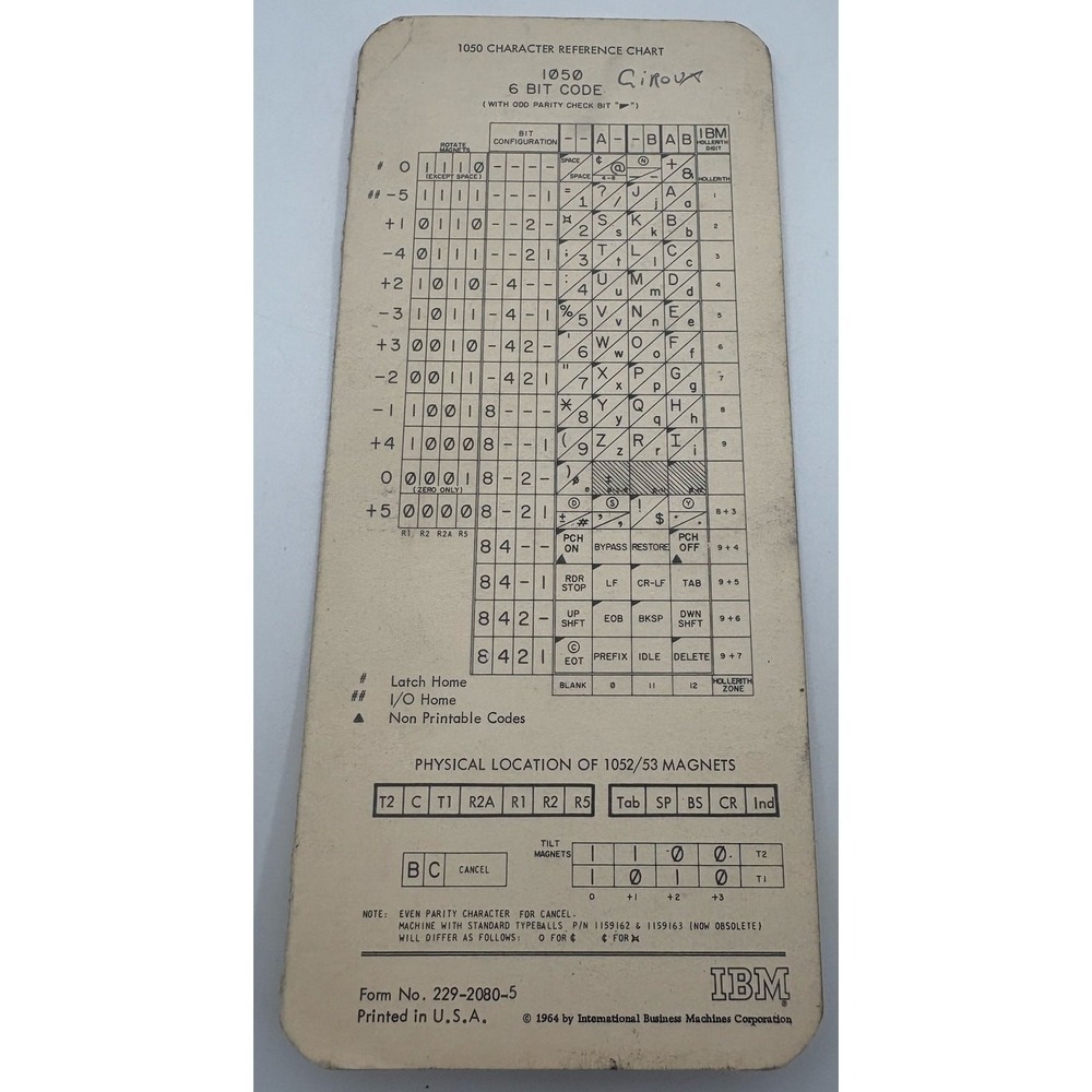 Vintage IBM Customer Engineering Reference Cards & Procedures Lot – 1960s - Picture 7 of 15